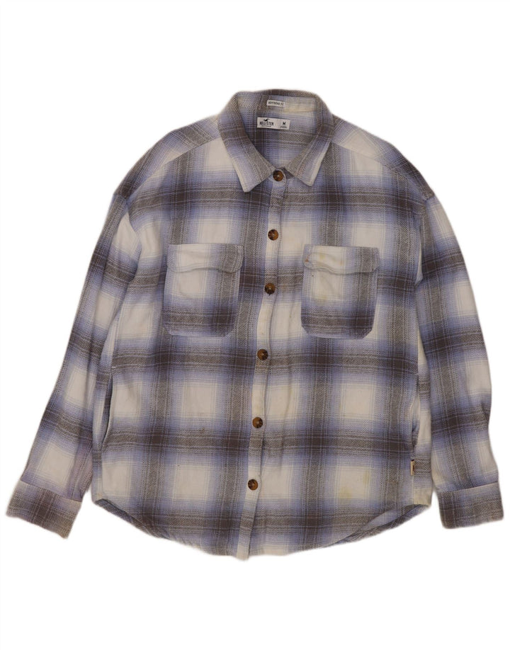 Cămașă Hollister pentru femei Boyfriend Fit Flannel Medium Multicoloră în carouri