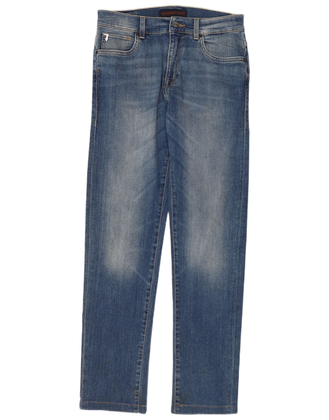 Blugi subțiri TRUSSARDI pentru femei W31 L31 Bumbac albastru