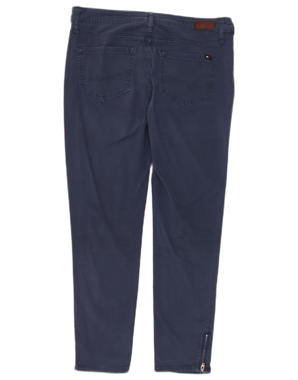 TOMMY HILFIGER Pantaloni casual subțiri pentru femei US 6 Medium W32 L26 Bleumarin