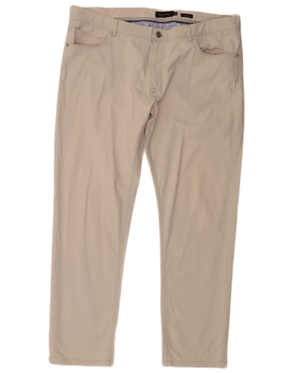 Massimo Dutti Pantaloni casual slim pentru barbati EU 50 2XL W40 L31 bej