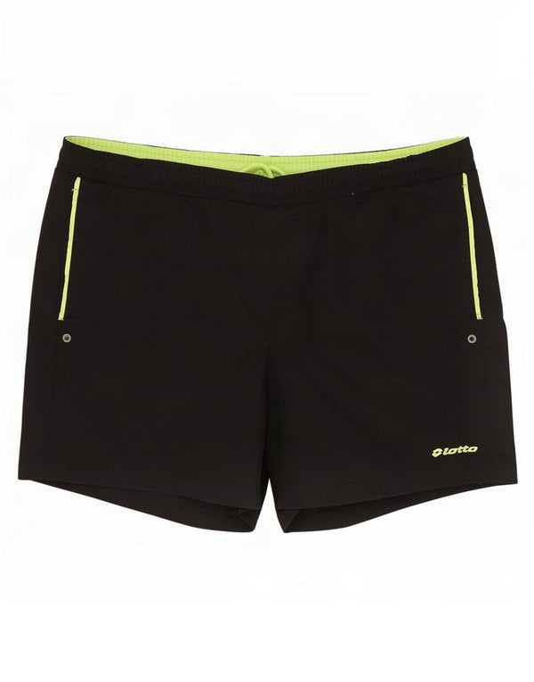 Pantaloni scurți de înot Lotto pentru bărbați, XL, nailon negru