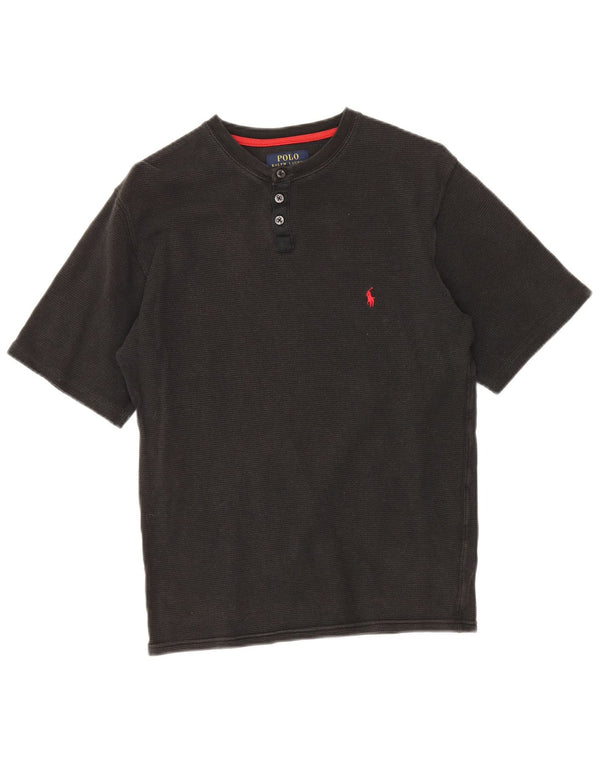 Tricou Polo Ralph Lauren pentru bărbați Top mic, negru, bumbac