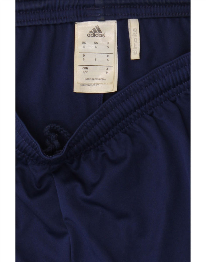 Pantaloni scurți sport pentru bărbați Adidas Climalite, poliester, albastru mic