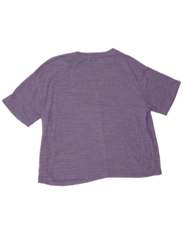 Tricou pentru femei Marks & Spencer Top UK 18 XL Viscoză liliac