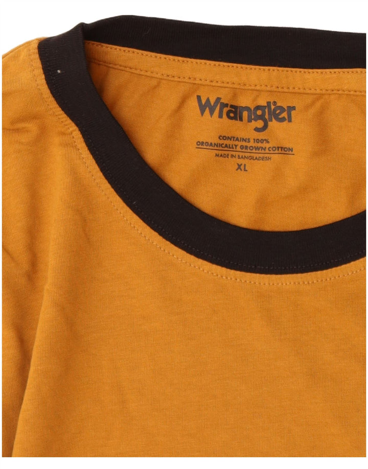 Tricou pentru bărbați WRANGLER Top XL Maro Bumbac