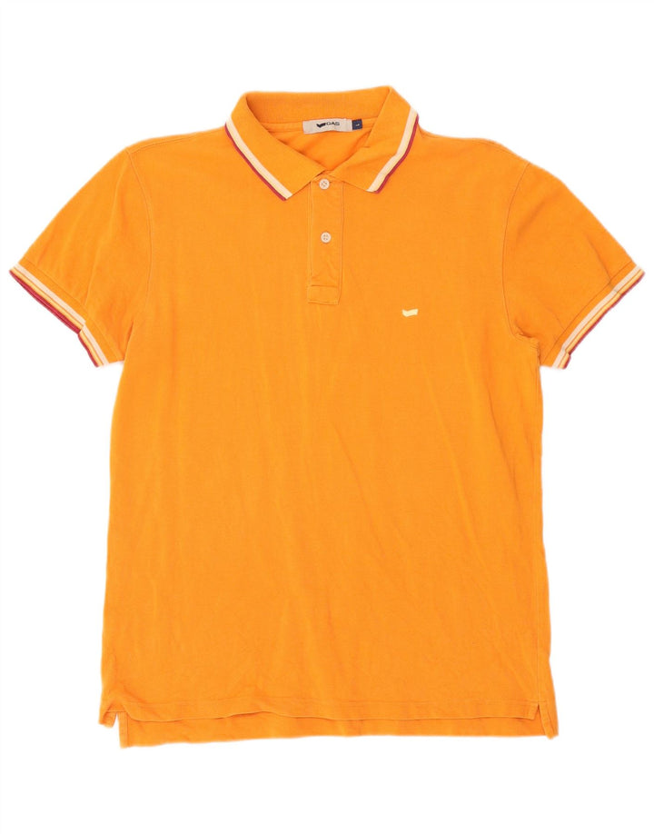 Tricou polo pentru bărbați Gas, portocaliu mare
