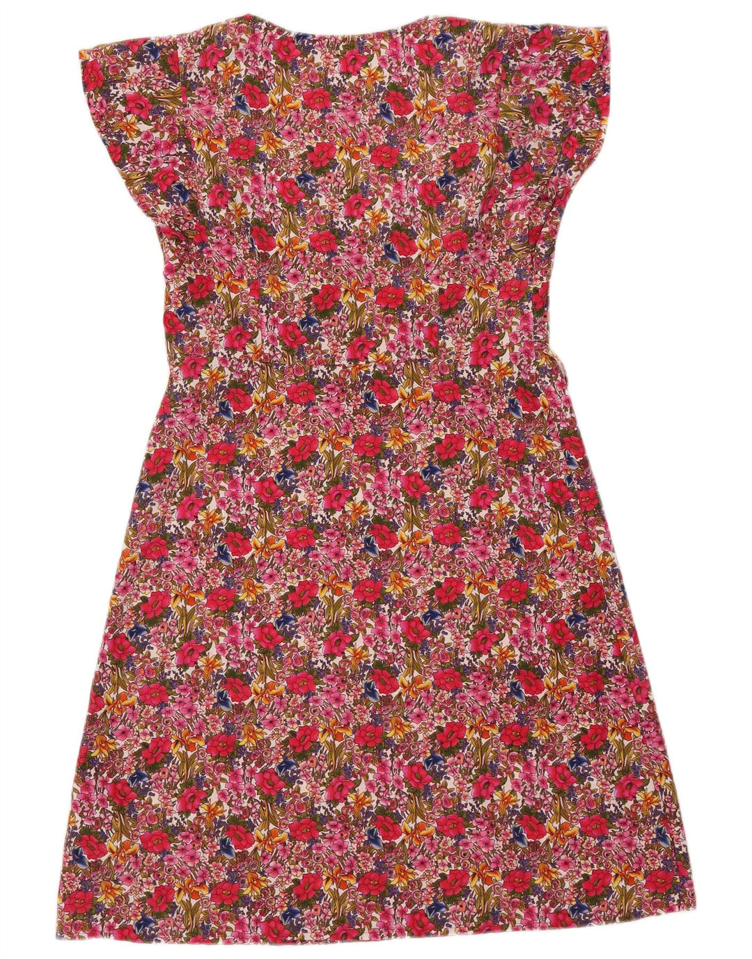 Rochie A-Line pentru femei Marks & Spencer UK 10 Poliester floral roz mic