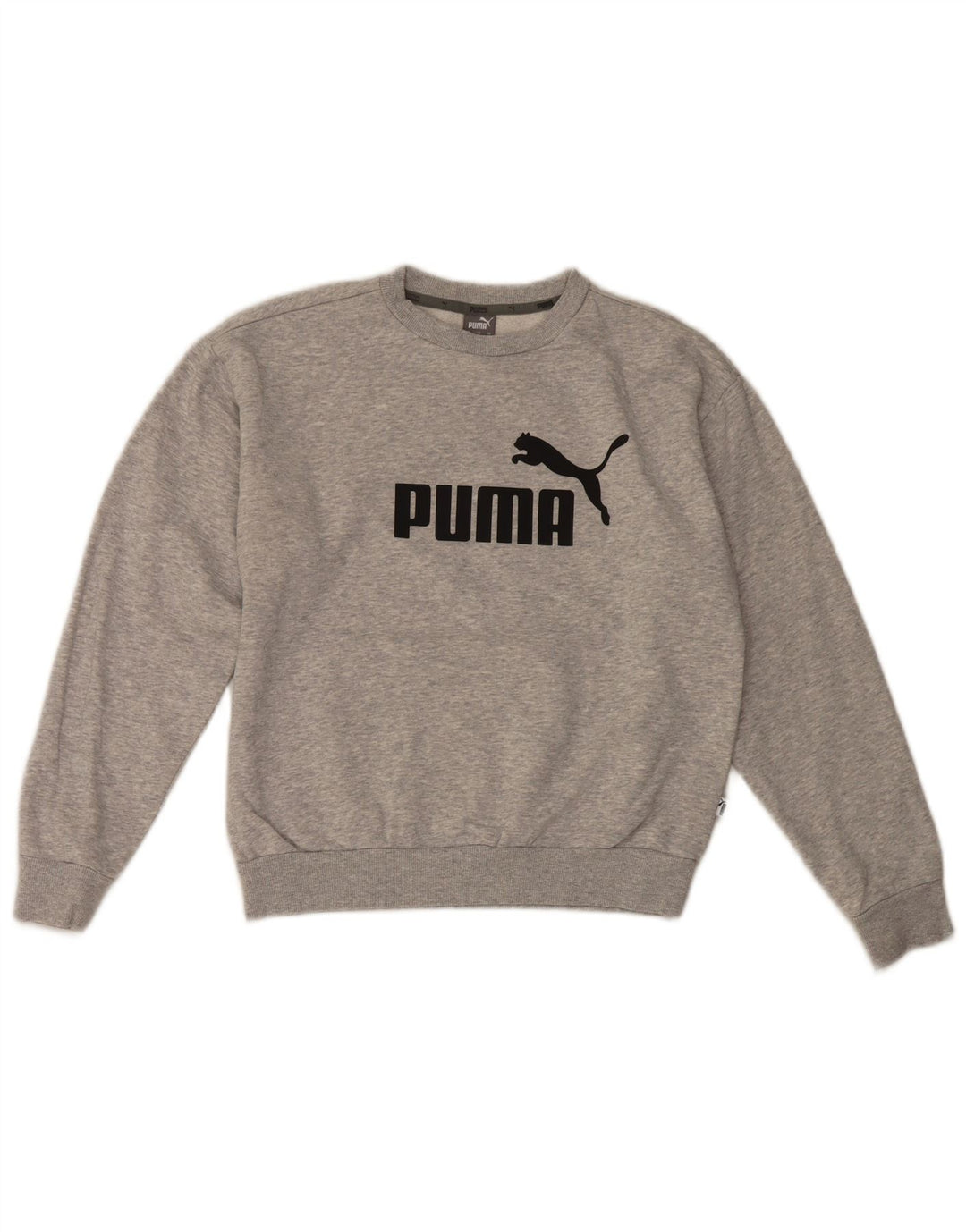 Pulover grafic pentru bărbați Puma XS bumbac gri