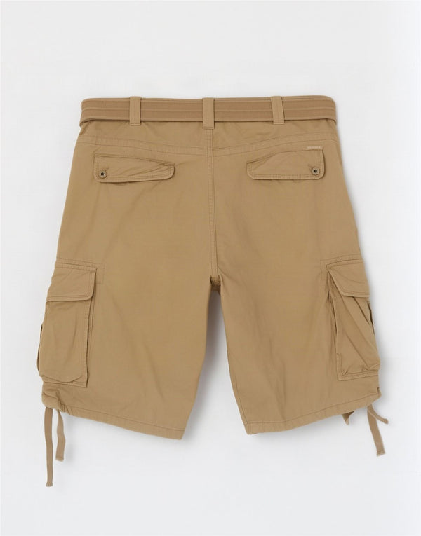 Pantaloni scurti cargo Gant pentru bărbați W36, bumbac, bej, mari
