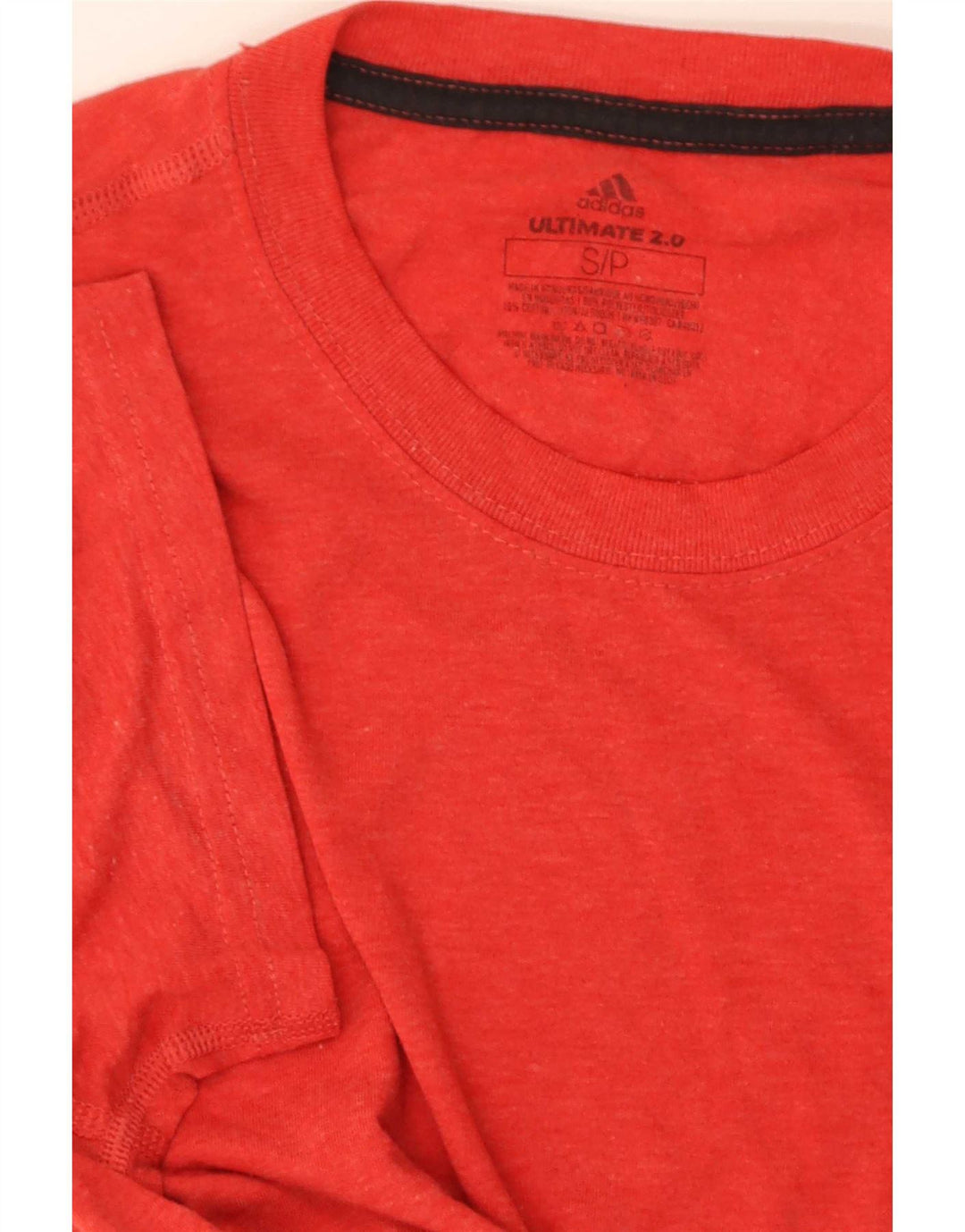 Tricou obișnuit cu mânecă scurtă pentru bărbați Adidas Top mic poliester roșu