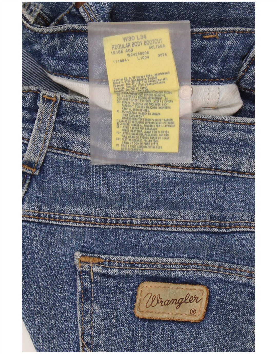 WRANGLER Blugi Bootcut pentru femei W30 L30 Bumbac albastru