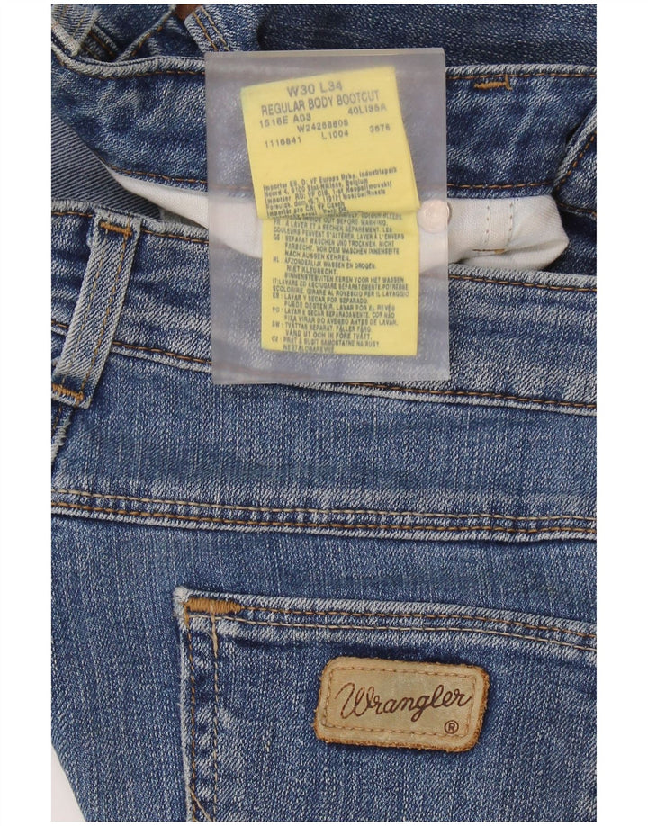 WRANGLER Blugi Bootcut pentru femei W30 L30 Bumbac albastru