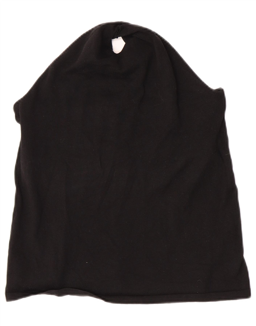 Top Crop Halter pentru damă Chaps UK 14 Large Black Silk