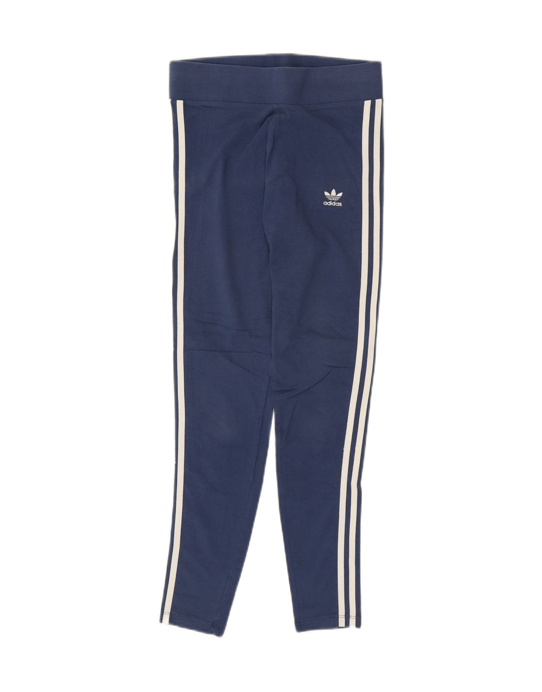 Leggings pentru femei ADIDAS UK 12, mediu, bleumarin, bumbac