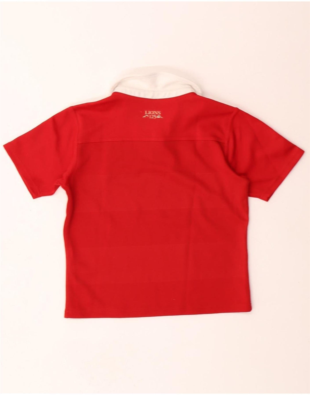 Tricou polo cu grafică ADIDAS Australia 2013 pentru băieți 9-10 ani poliester roșu