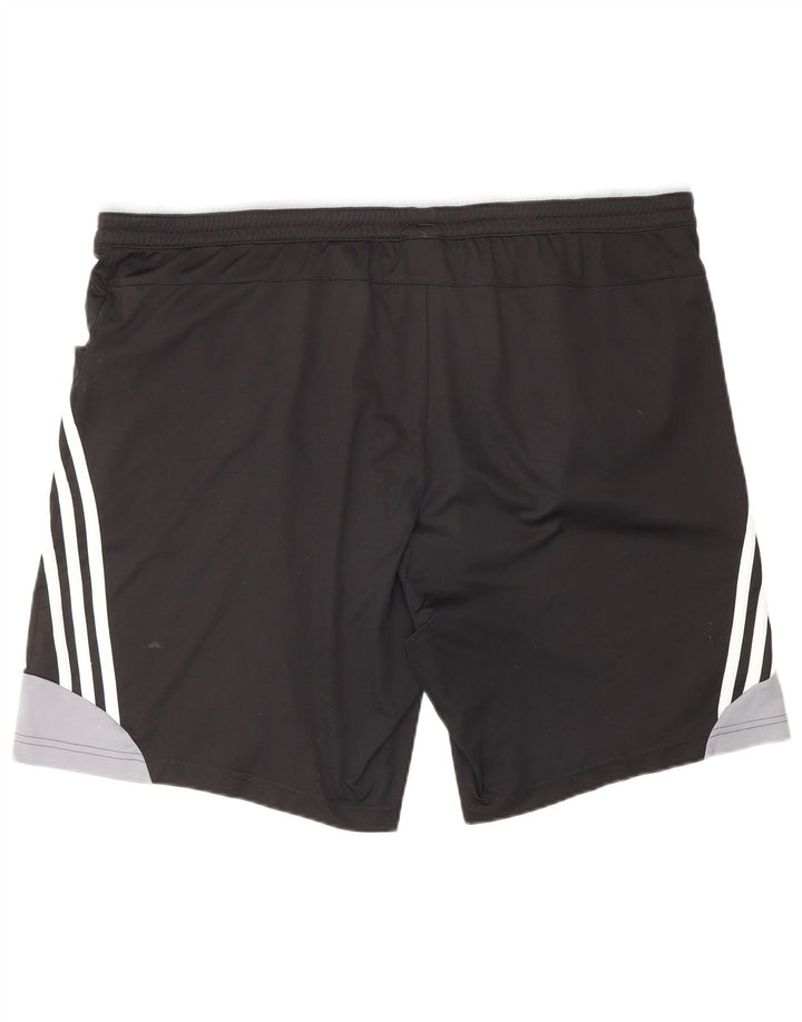 Pantaloni scurți sport pentru bărbați ADIDAS XL, negru, poliester color bloc
