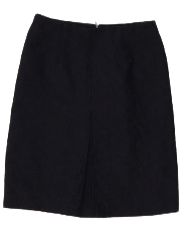 Fustă A-Line Grafică Roccobarocco pentru femei IT 46 Large W30 Bleumarin