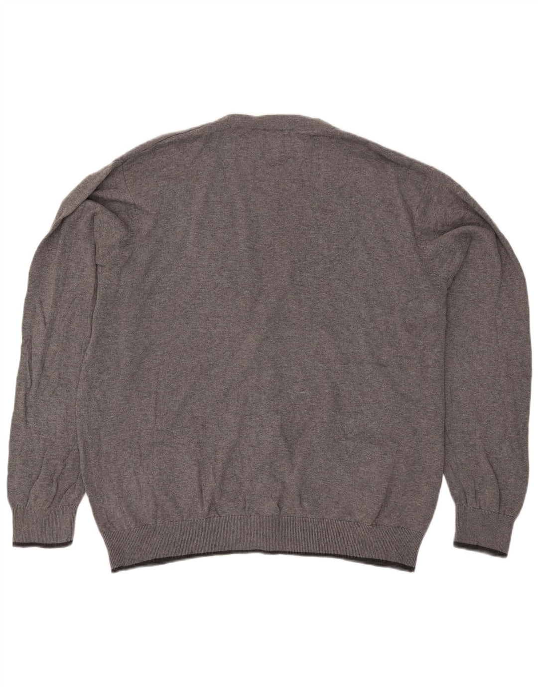 Marks & Spencer Pulover Cardigan Blue Harbour pentru bărbați, 2XL, bumbac cu pete gri
