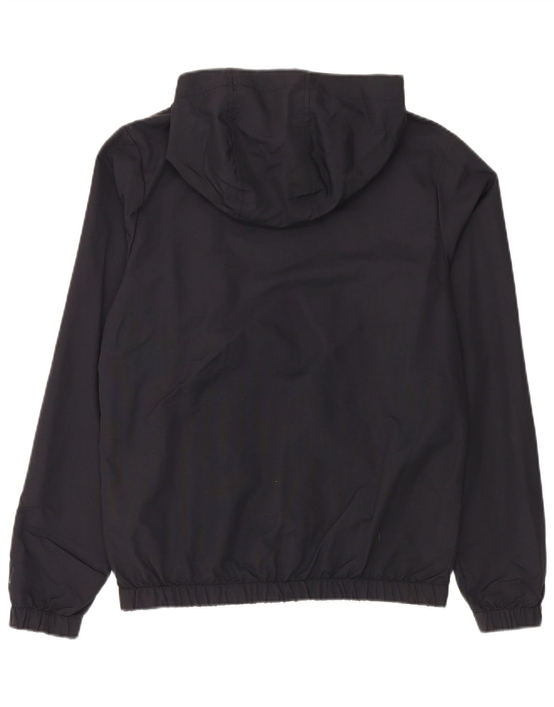 Pulover cu glugă cu grafică, cu fermoar, pentru bărbați, Ellesse, negru, poliamidă