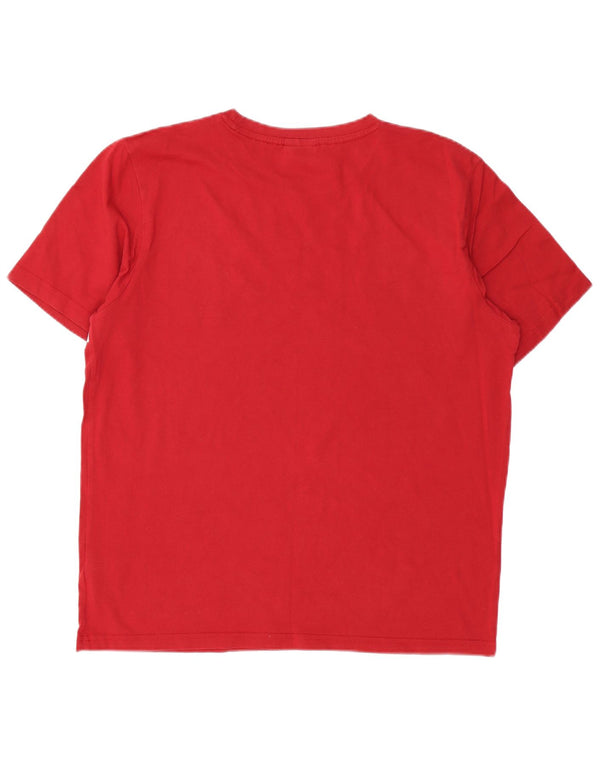 Tricou grafic pentru bărbați Bear Top XL Bumbac roșu