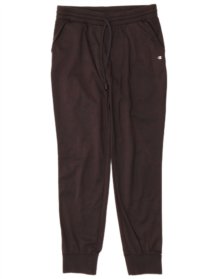 Pantaloni de trening pentru bărbați Champion Heritage Fit Pantaloni de jogging Mic Negru