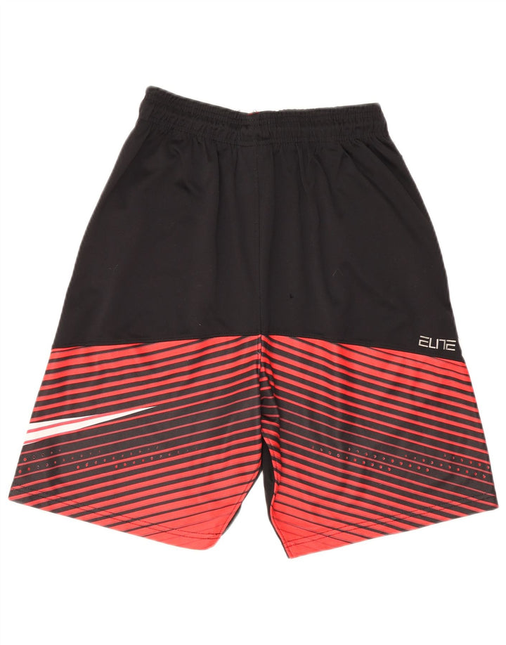 Pantaloni scurți sport Nike Dri Fit Graphic pentru bărbați, mari, negru, poliester cu dungi