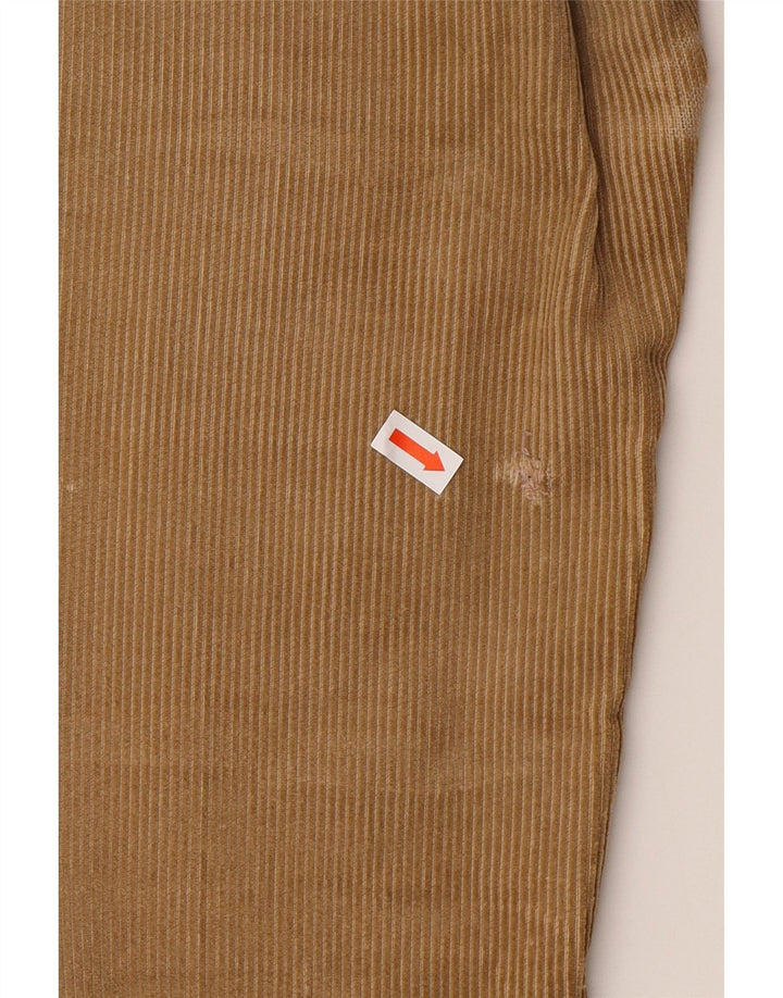 LEVI'S Womens Straight Corduroy Trousers W30 L32  Beige