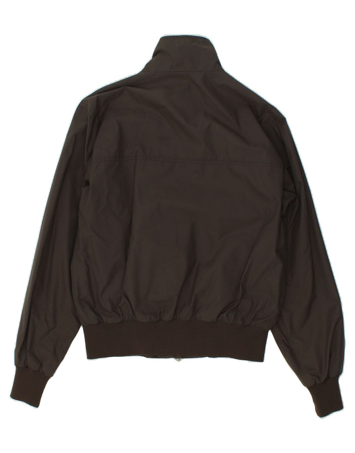NORTH SAILS Womens Bomber Jacket UK 14 Medium Brown Nylon Vintage North Sails and Second-Hand North Sails from Messina Hembry 