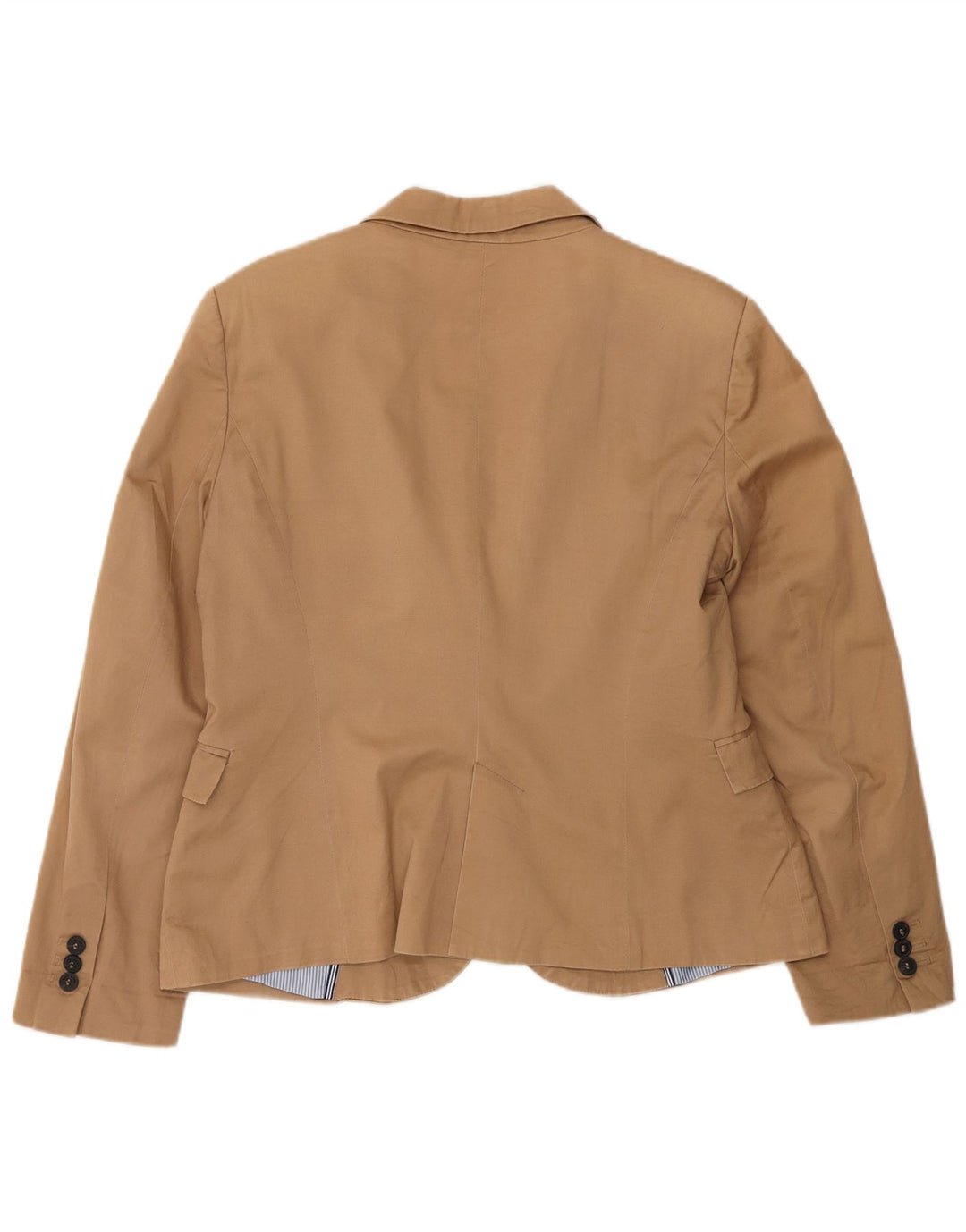 Blazer pentru femei Zara, cu 1 nasture, UK 18 XL, bej