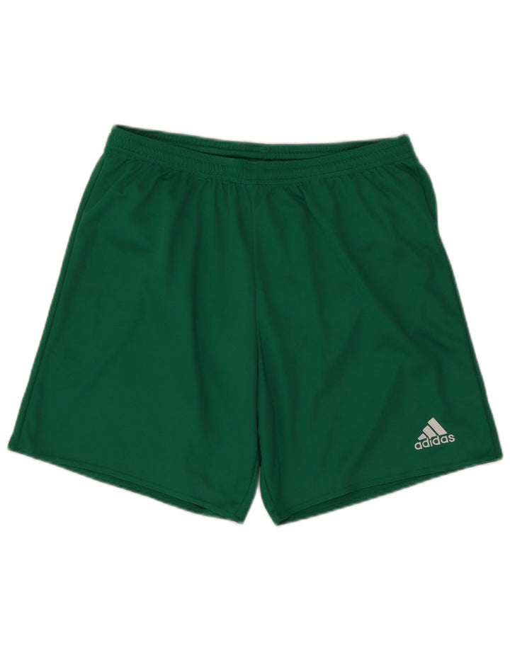Pantaloni scurți sport adidas Climalite pentru bărbați, mari, verde, poliester