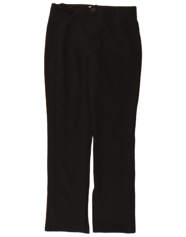 Pantaloni casual drepti pentru femei Zara L30 L32 Negri