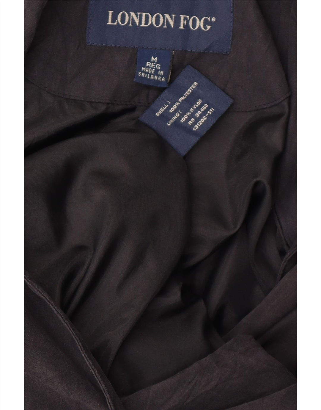 Palton pentru femei London Fog UK 14 Poliester mediu negru