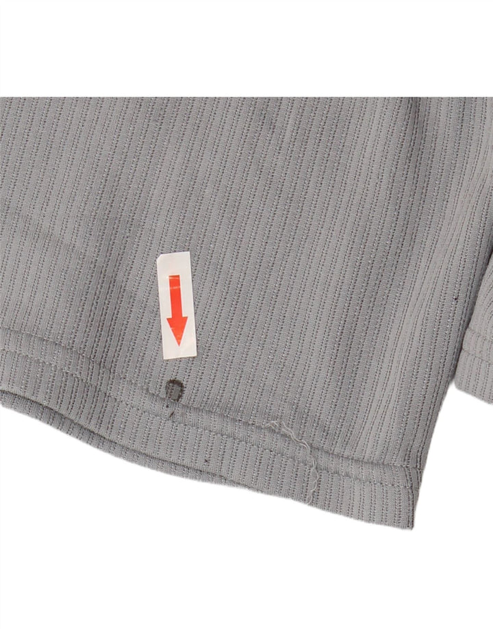 Pantaloni scurți sport Under Armour pentru băieți 11-12 ani, mari, gri, poliester color bloc