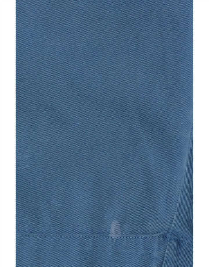 Pantaloni scurți chino pentru femei Zara, mari W30, bumbac albastru