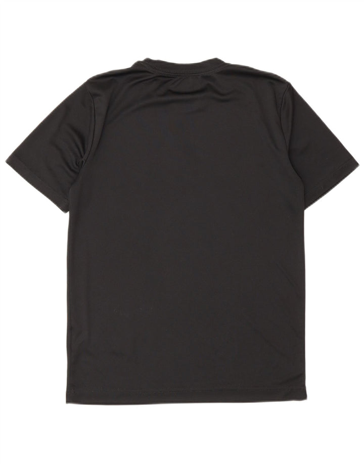 Tricou grafic Dri Fit Jordan pentru băieți Top 12-13 ani Poliester negru mare