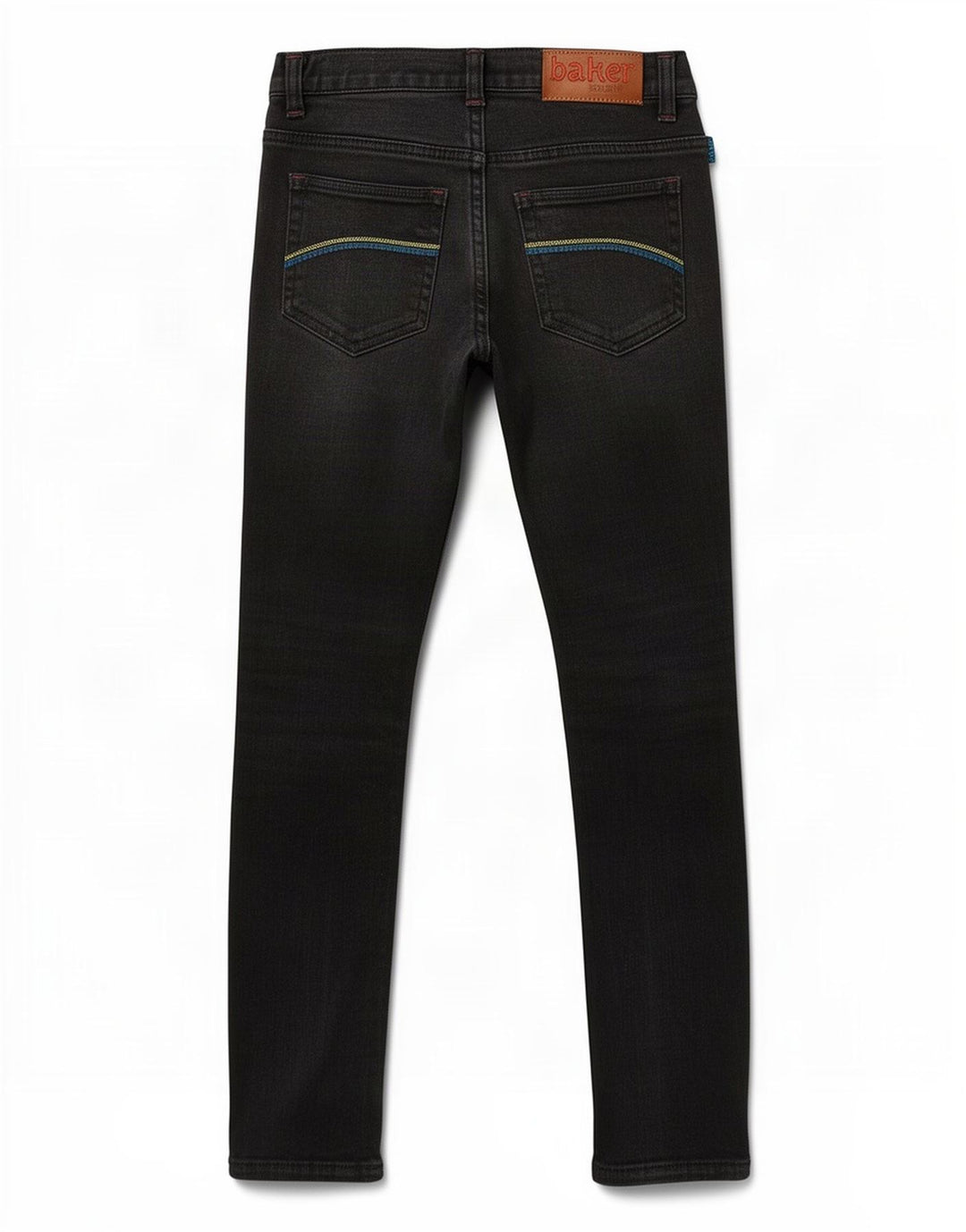 Blugi slim pentru baieti Ted Baker 8-9 ani W24 L22 bumbac negru