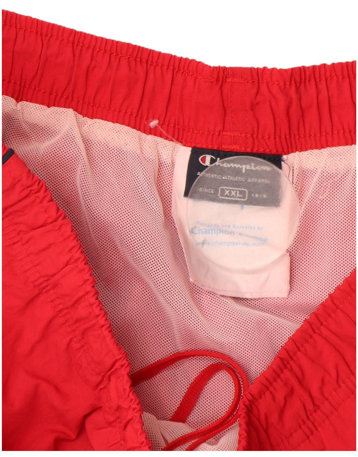 Pantaloni scurți de înot Champion pentru bărbați 2XL poliamidă roșie