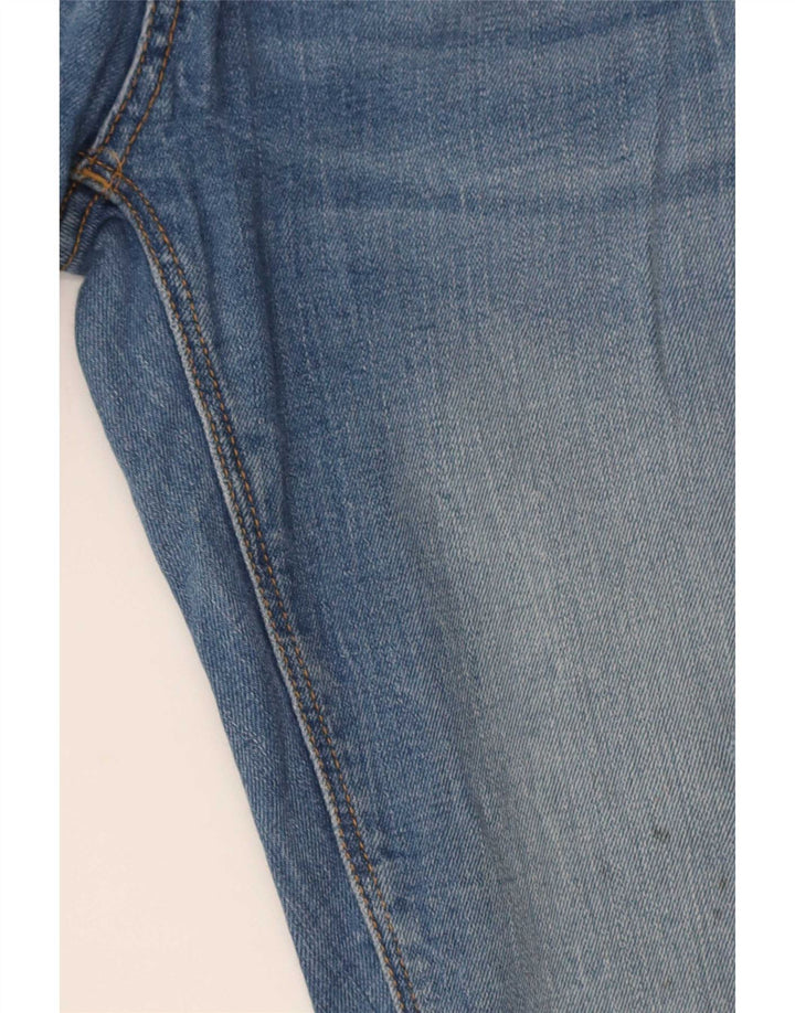 Blugi slim pentru femei Distressed Zara EU 38 Mici L28 L28 Albastru