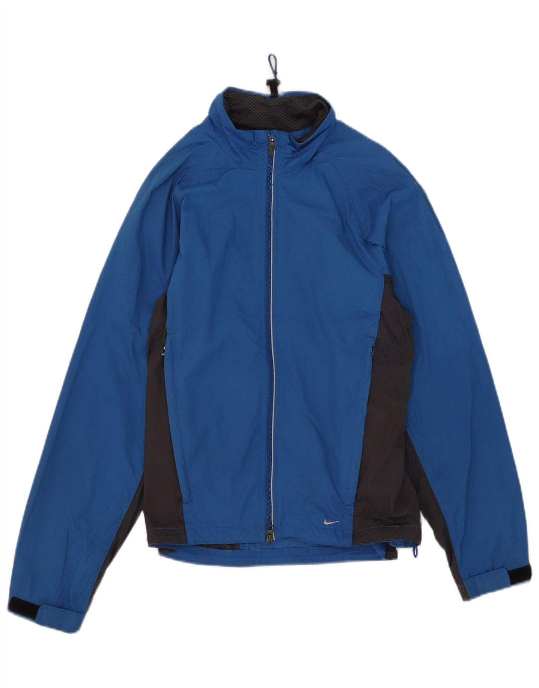 Jachetă de ploaie Nike Clima-fit pentru femei Marea Britanie 10/12 Albastru mediu Colorblock