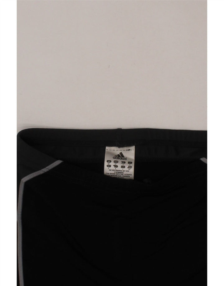 Pantaloni scurți sport pentru băieți ADIDAS 15-16 ani poliester negru