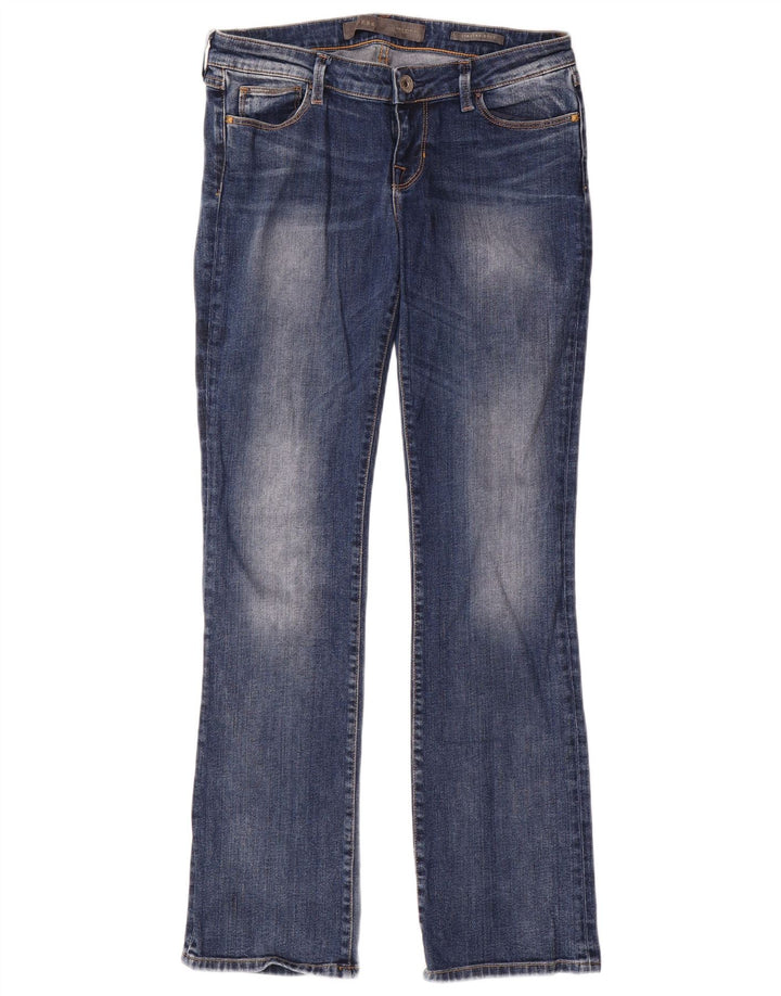 Blugi drepte pentru femei Guess W29 L31 Bumbac albastru