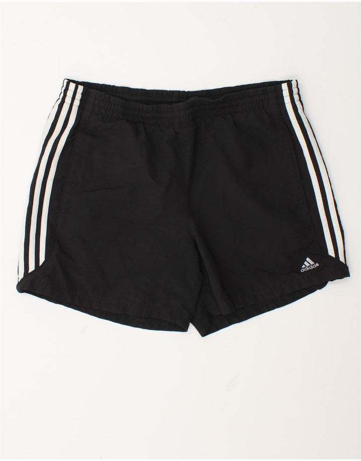 Pantaloni scurți sport pentru bărbați Adidas Climalite, poliester mediu negru