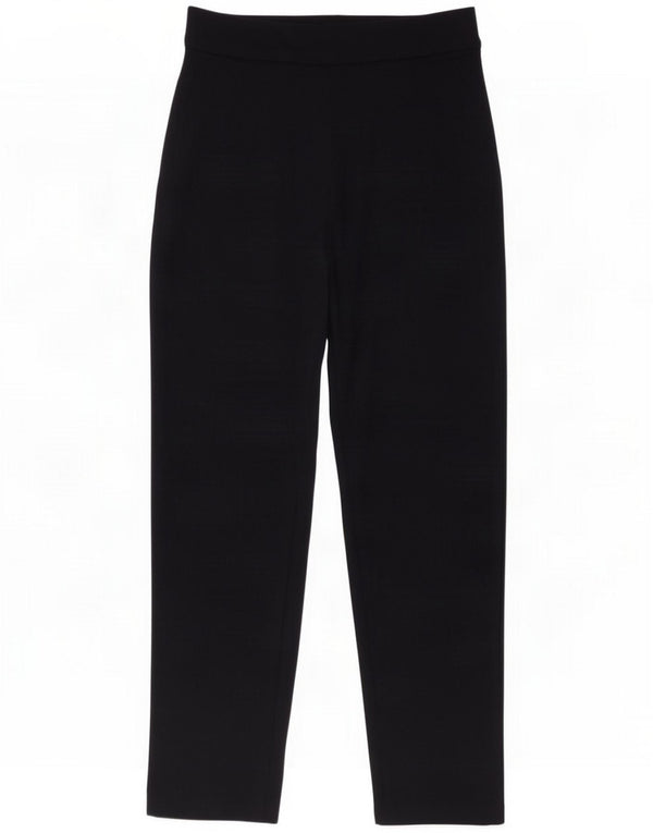 Pantaloni tăiați pentru femei Marks & Spencer UK 8 Small W26 L25 Bleumarin