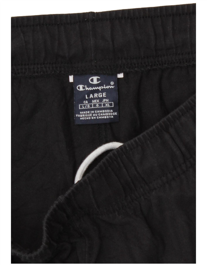 Pantaloni de trening pentru bărbați Champion, mari, negri