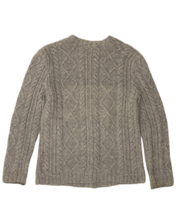 Pulover cardigan pentru femei VINTAGE UK 10 mic gri