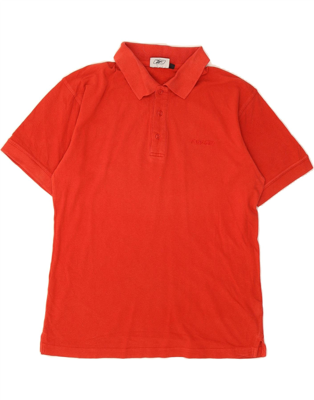 REEBOK Mens Polo Shirt Large Red Cotton Vintage Reebok and Second-Hand Reebok from Messina Hembry 