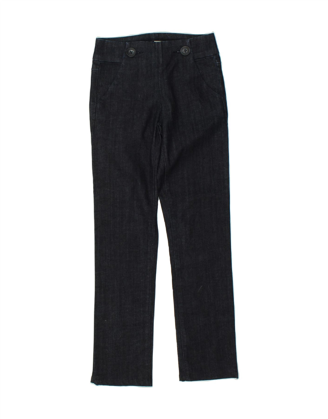 DKNY Womens Straight Jeans W25 L29  Navy Blue Cotton Vintage Dkny and Second-Hand Dkny from Messina Hembry 