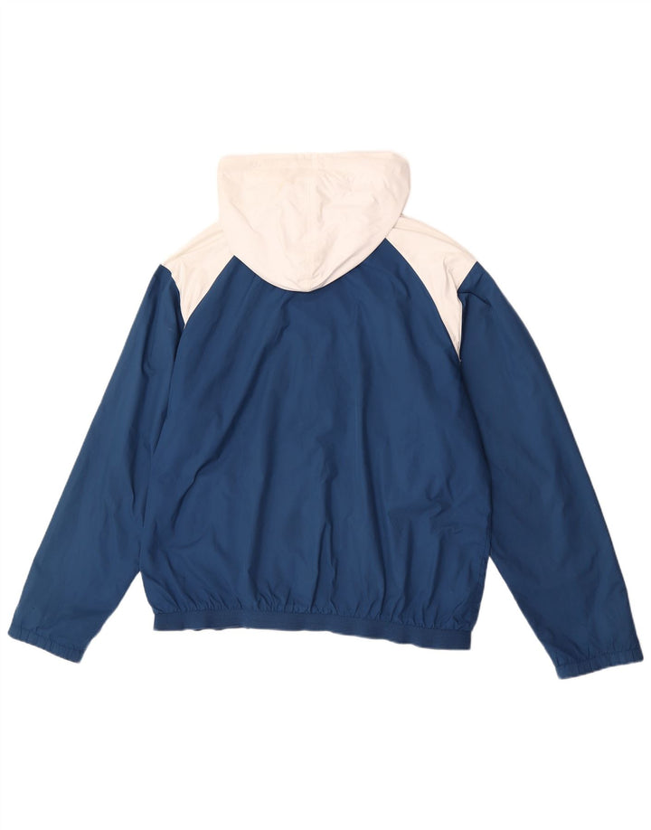 Jachetă reversibilă cu glugă Nike pentru bărbați UK 38 Medium Blue Colorblock Poliester