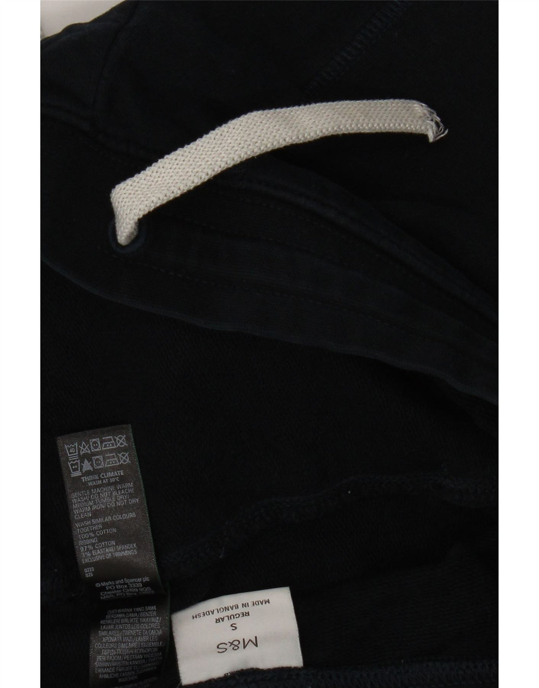 Pantaloni de trening pentru bărbați Marks & Spencer, bumbac, albastru, mici