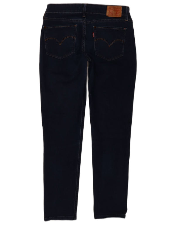 Blugi skinny Levi's 711 pentru femei W28 L26 bumbac bleumarin